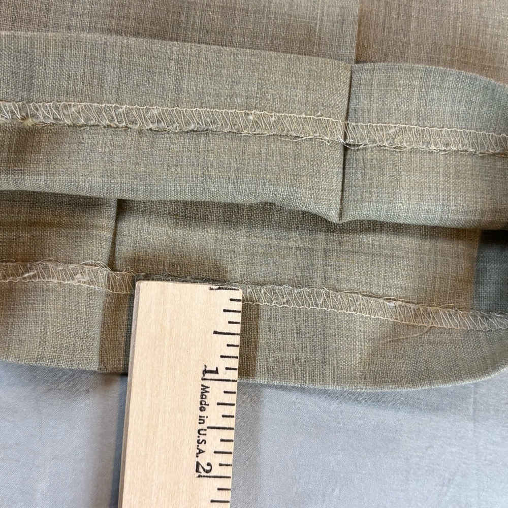 Zanella Alter Loro Piana Dress‎ Pants Slacks Men’s 37x27 Tan Beige - Picture 6 of 12